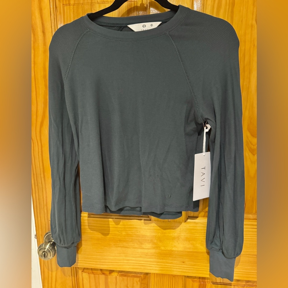 Tavi Long Sleeve Rib Top